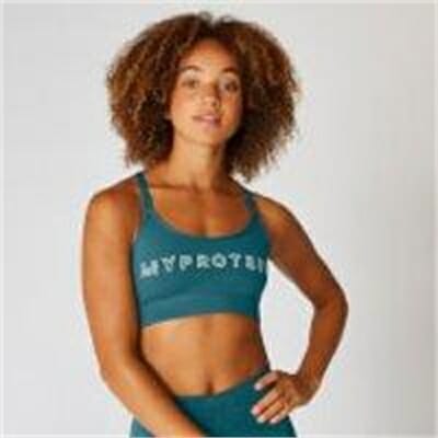 Fitness Mania - The Original Sports Bra - Teal  - S - Teal