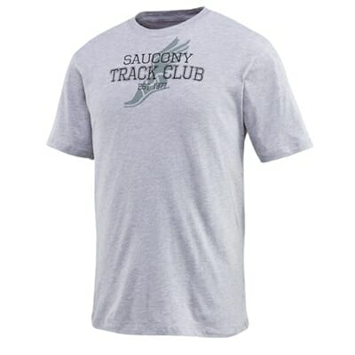 Fitness Mania - Saucony - Men's Old School Track Club Tee