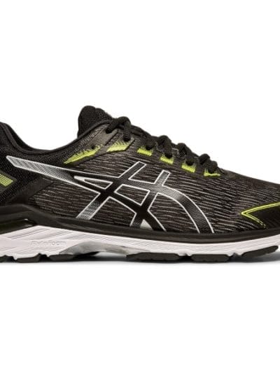 Fitness Mania - Asics GT-2000 7 Twist - Mens Running Shoes - Black/Green