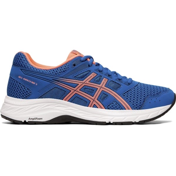 Fitness Mania - Asics Gel Contend 5 - Womens Running Shoes - Lake Drive/Sun Coral