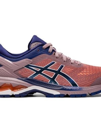 Fitness Mania - Asics Gel Kayano 26 - Womens Running Shoes - Violet Blush/Dive Blue