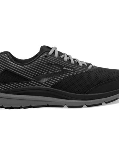 Fitness Mania - Brooks Addiction Walker 2 Suede - Mens Walking Shoes - Black/Primer