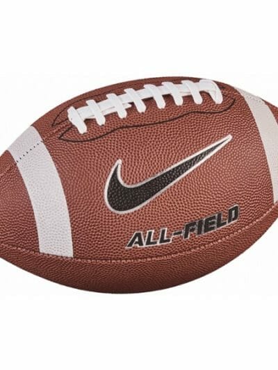 Fitness Mania - Nike All Field 3.0 Official Football - Size 9 - Brown/White/Metallic Silver
