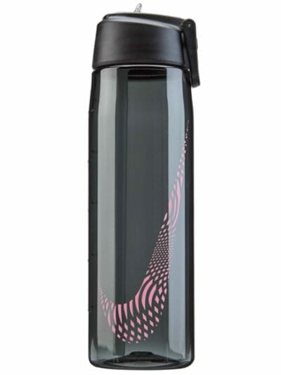 Fitness Mania - Nike Core Flow Graphic Sports Water Bottle - 710ml - Anthracite/Hot Punch