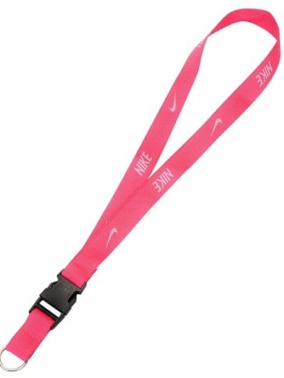 Fitness Mania - Nike Detachable Lanyard - Pink/White