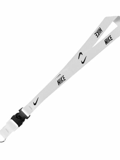 Fitness Mania - Nike Detachable Lanyard - White/Black