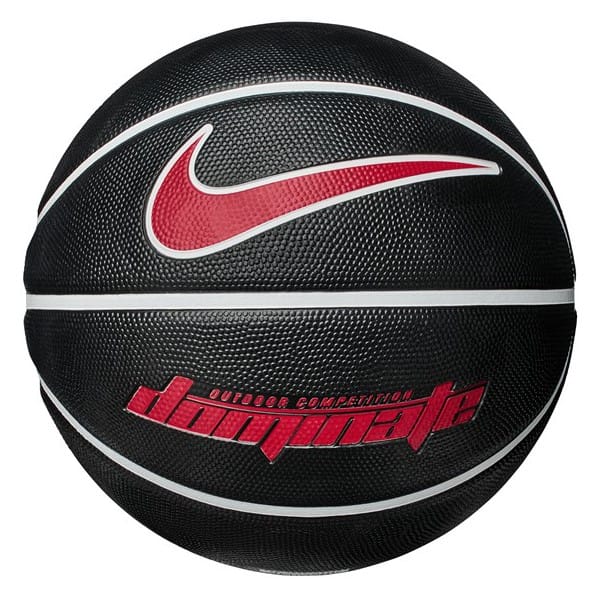 Fitness Mania - Nike Dominate Outdoor Basketball - Size 5 - Black/White/University Red