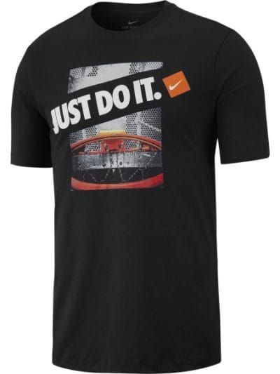 Fitness Mania - Nike Dri-Fit Just Do It Mens Basketball T-Shirt - Black