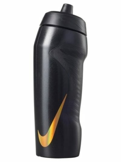 Fitness Mania - Nike Hyperfuel BPA Free Sport Water Bottle - 710ml - Black/Metallic Gold