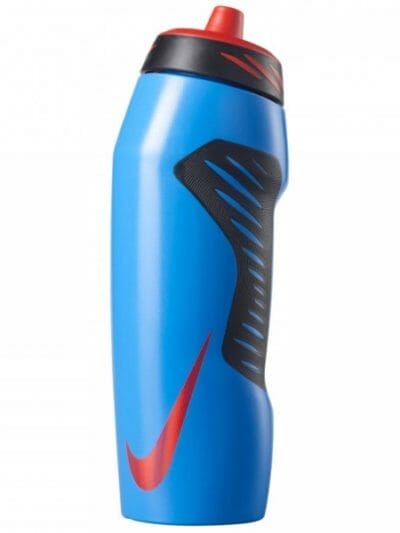 Fitness Mania - Nike Hyperfuel BPA Free Sport Water Bottle - 946ml - Pacific Blue/Black/Metallic University Red