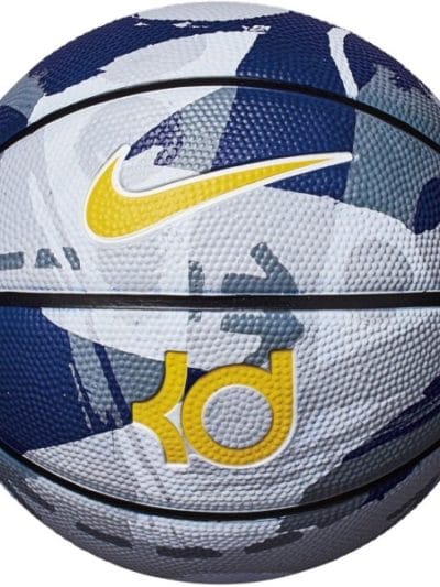 Fitness Mania - Nike KD Playground Outdoor Basketball - Size 6 - Rush Blue/Black/White/Amarillo