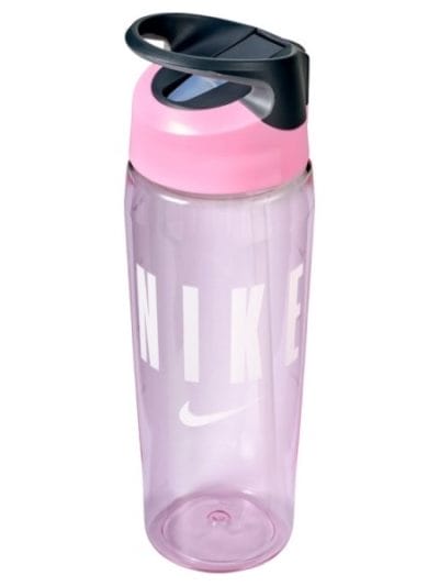 Fitness Mania - Nike TR Hypercharge Straw Graphic BPA Free Sport Water Bottle - 710ml - Pink Rise/Grey/White