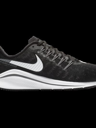 Fitness Mania - Nike Zoom Vomero 14 - Mens Running Shoes - Black/White/Thunder Grey