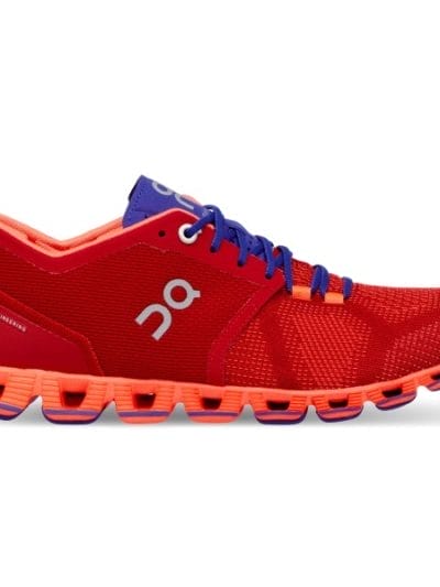 Fitness Mania - On Cloud X - Womens Running Shoes - Red/Flash