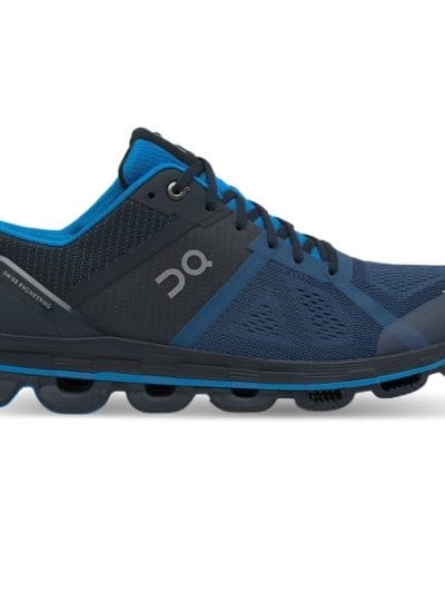 Fitness Mania - On Cloudace - Mens Running Shoes - Navy/Malibu