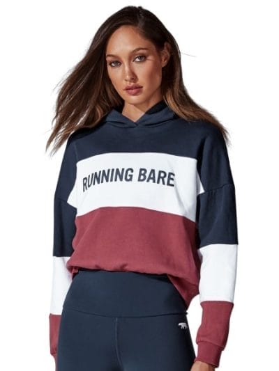 Fitness Mania - Running Bare Earn Your Stripes Womens Hoodie - Cleo