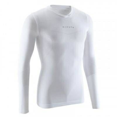 Fitness Mania - Adult Soccer Long-Sleeved Base Layer - White
