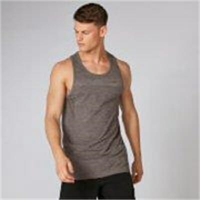 Fitness Mania - Aero Knit Tank - Driftwood Marl  - S
