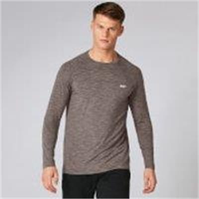 Fitness Mania - Performance Long-Sleeve T-Shirt - Driftwood Marl  - XS