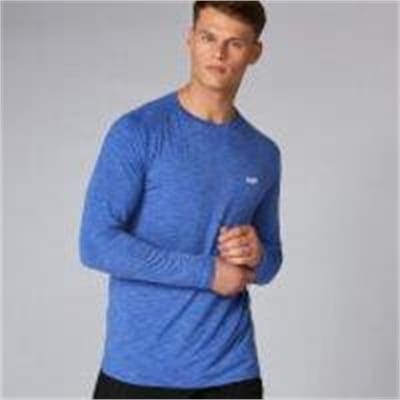 Fitness Mania - Performance Long-Sleeve T-Shirt - Ultra Blue Marl  - XL