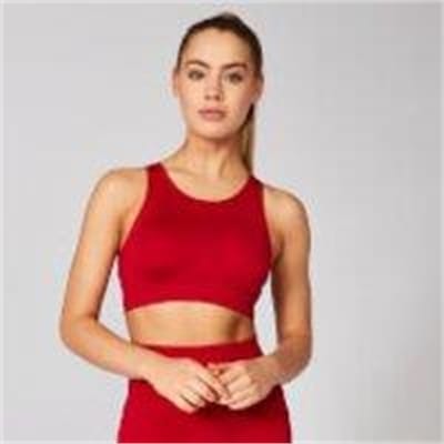 Fitness Mania - Shape Seamless Ultra Sports Bra - Crimson