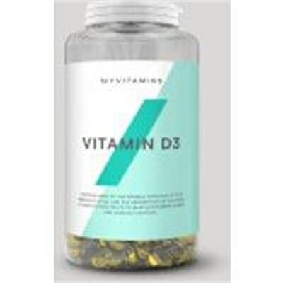 Fitness Mania - Vitamin D3 Softgels - 180capsules