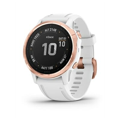 Fitness Mania - Garmin Fenix 6S Pro Rose Gold White