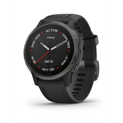 Fitness Mania - Garmin Fenix 6S Sapphire Carbon Gray Black