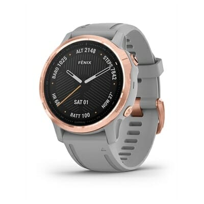 Fitness Mania - Garmin Fenix 6S Sapphire Rose Gold Powder Grey