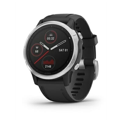 Fitness Mania - Garmin Fenix 6S Silver Black