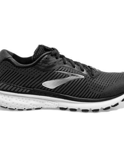 Fitness Mania - Brooks Adrenaline GTS 20 - Mens Running Shoes - Black/White