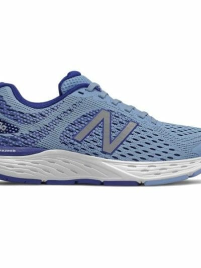 Fitness Mania - New Balance 680v6 - Womens Running Shoes - Air Blue/White