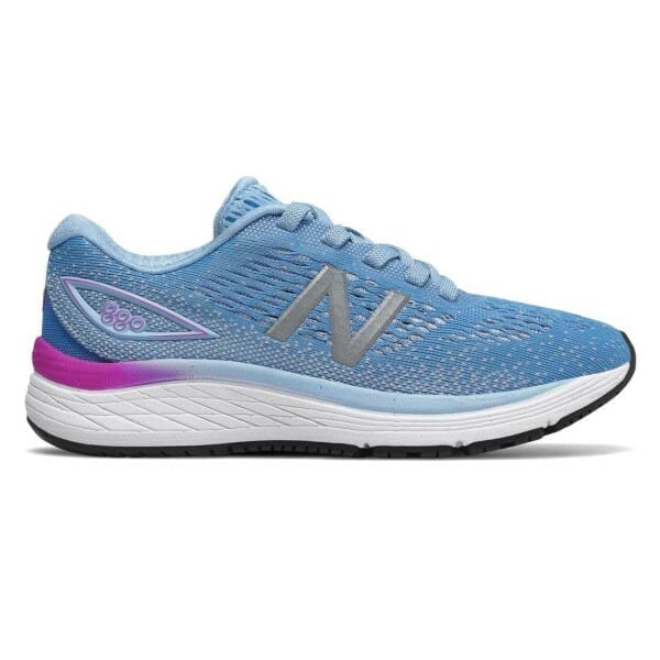 Fitness Mania - New Balance 880v9 - Kids Girls Running Shoes - Light Lapis Blue/Summer Sky/Voltage Violet
