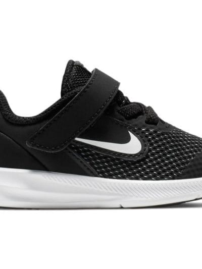 Fitness Mania - Nike Downshifter 9 TDV - Toddler Running Shoes - Black/White/Anthracite