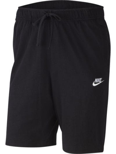 Fitness Mania - Nike Sportswear Jersey Club Mens Shorts - Black/White