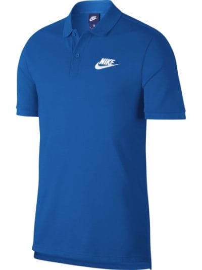 Fitness Mania - Nike Sportswear Mens Polo Shirt - Blue/White