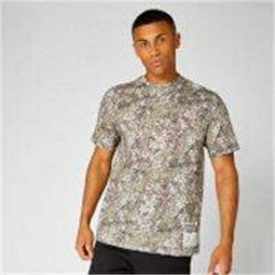 Fitness Mania - Coordinates Oversized T-Shirt — Camo - L