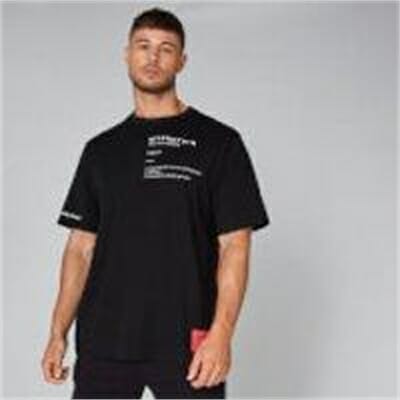 Fitness Mania - Definition Tee - Black - M