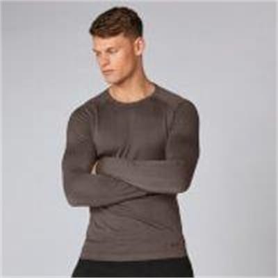 Fitness Mania - Elite Seamless Long-Sleeve Top - Driftwood - XS