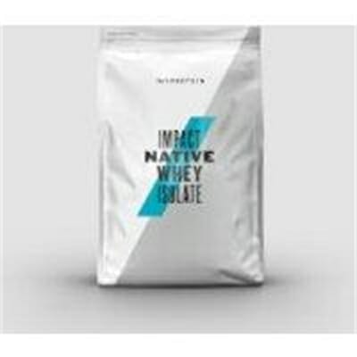 Fitness Mania - Impact Native Whey Isolate - 1kg - Natural Banana and Cinnamon