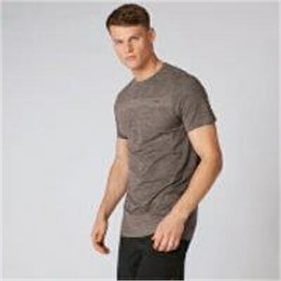 Fitness Mania - Lightweight Seamless T-Shirt - Driftwood Marl - L