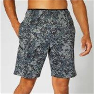 Fitness Mania - Luxe Lite Shorts — Carbon Camo - S