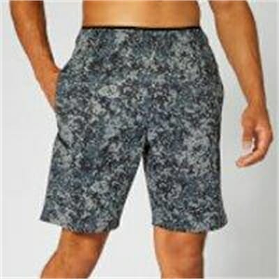 Fitness Mania - Luxe Lite Shorts — Carbon Camo - XL