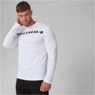 Fitness Mania - The Original Long-Sleeve T-Shirt - White - XS