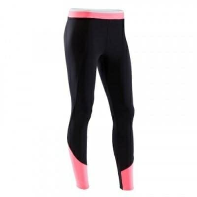 Fitness Mania - 100 Women's Cardio Fitness Leggings - Black and Pink