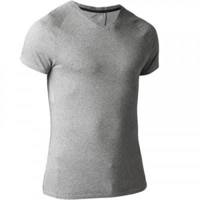 Fitness Mania - 900 Gym & Pilates Slim T-Shirt - Grey