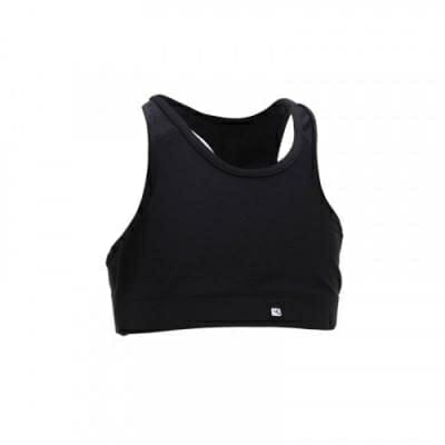 Fitness Mania - 960 Girls' Gym Crop Top - Black