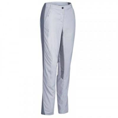 Fitness Mania - MH100 Women's Mountain Hiking Trousers - Light Grey