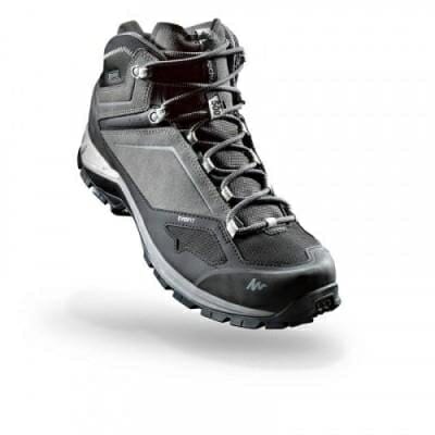 Fitness Mania - MH500 Men's Mid Waterproof Mountain Hiking Boots - Grey