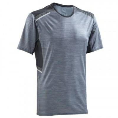 Fitness Mania - Mens Running T-Shirt - Run Dry - Dark Grey